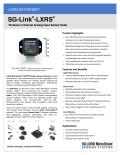 SG-Link® -LXRS®