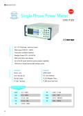 Single-Phase Power Meter 7110/7120