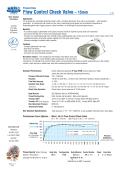 Flow Control Check Valves – 15mm