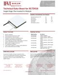 XLT2416 Single-Stage Thermoelectric Module