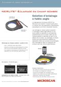 Solution d’éclairage à faible angle