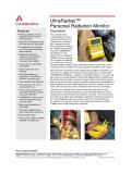 Canberra Industries-digital dosimeter UltraRadiac™ Personal Radiation Monitor