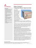 Canberra Industries-Alpha Analyst Integrated Alpha Spectrometer