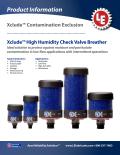 Xclude High Humidity Check Valve Breather