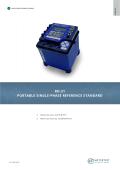 RD-21 PORTABLE SINGLE-PHASE REFERENCE STANDARD