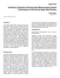 CAPACITEC-Qualifying Capacitive Sensing Hole Measurement System Technology for Performing Gage R